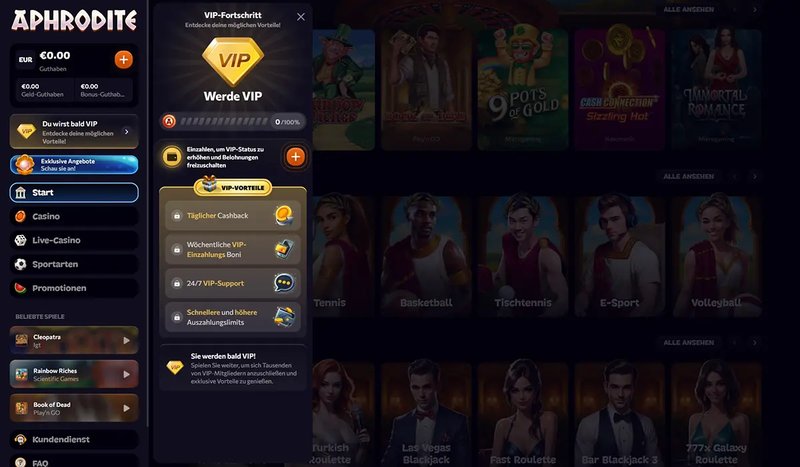 Découvrez les Atouts de l'Aphrodite Casino En Ligne Pour les Joueurs Français - aperçu